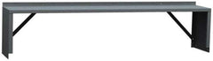 Value Collection - Workbench & Workstation Riser - 10-1/2" Deep, 12" High, Use with Workbenches - Industrial Tool & Supply