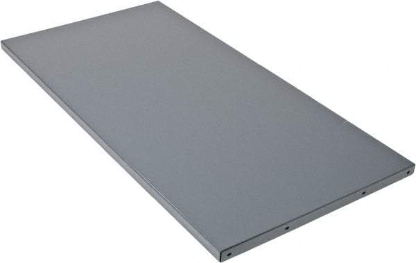 Value Collection - Steel Straight Edge Workbench & Workstation Top - 30" Deep, 1-1/2" High, Use with Workbenches - Industrial Tool & Supply