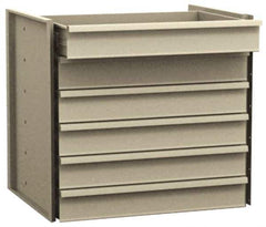 Value Collection - Steel Workbench & Workstation Drawer Kit - 27-1/4" Deep, Use with 72" Cabinet Bench - Industrial Tool & Supply