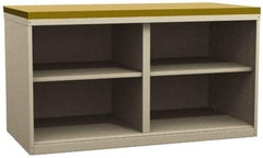 Value Collection - Cabinet Bench - Shop Top, Tan, 72" Wide x 34" High - Industrial Tool & Supply