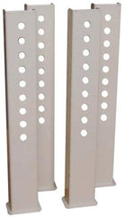 Value Collection - Workbench & Workstation Leg Extensions - 17-3/4" High, Use with Economy Workbenches - Industrial Tool & Supply
