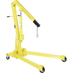 Vestil - 2,000 Lb Load Capacity, Steel Shop Crane - 3' 29/32" Span - Industrial Tool & Supply