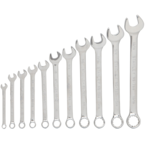 STANLEY® 11 Piece Fractional Combination Wrench Set – 12 Point - Industrial Tool & Supply