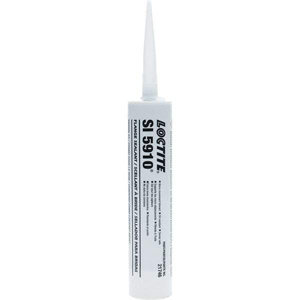 Loctite - 300 mL Cartridge Black RTV Silicone Caulk/Sealant - Industrial Tool & Supply