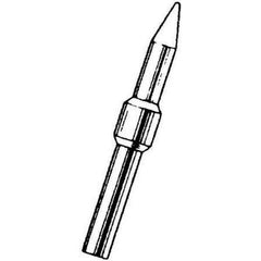 Weller - Soldering Iron Tips; Type: Micropoint ; For Use With: EC1301; EC1302 - Exact Industrial Supply