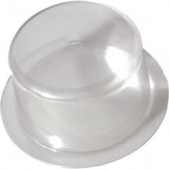 Made in USA - Flame Retardent ABS Housing Plastic Bearing Flange Mount - 2" Wide x 2-3/16" Outside Diam - Industrial Tool & Supply