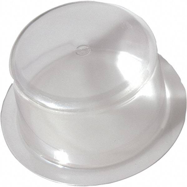 Made in USA - Flame Retardent ABS Housing Plastic Bearing Flange Mount - 4.7" Wide x 4.8875" Outside Diam - Industrial Tool & Supply