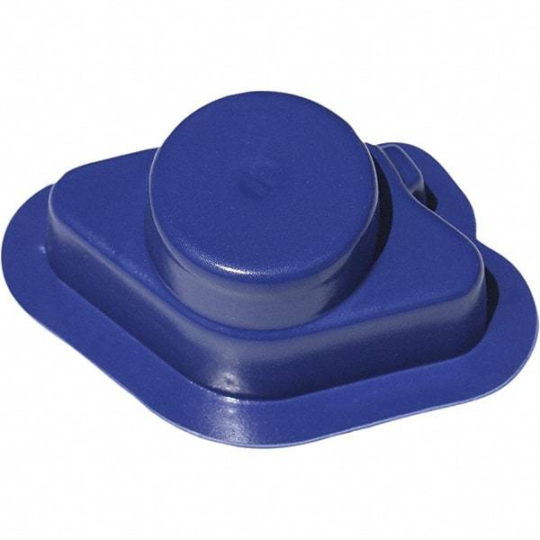 Made in USA - Flame Retardent ABS Housing Plastic Bearing Flange Mount - 2-1/2" Wide x 2-5/8" Outside Diam - Industrial Tool & Supply