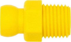 Loc-Line - 1/4" Hose ID, Male to Female Coolant Hose Connector - 1/4" NPT, For Loc-Line Modular Hose Systems - Industrial Tool & Supply