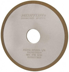 Norton - 6" Diam x 1-1/4" Hole x 1/4" Thick, 150 Grit Surface Grinding Wheel - Diamond, Type 1A1, Very Fine Grade, Resinoid Bond - Industrial Tool & Supply