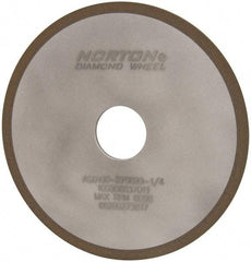 Norton - 6" Diam x 1-1/4" Hole x 1/8" Thick, 150 Grit Surface Grinding Wheel - Diamond, Type 1A1, Very Fine Grade, Resinoid Bond - Industrial Tool & Supply