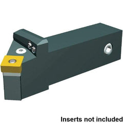 Kennametal - PSSN, Left Hand Cut, 45° Lead Angle, 25mm Shank Height x 25mm Shank Width, Negative Rake Indexable Turning Toolholder - 109mm OAL, SNMA 1204.. Insert Compatibility, Series Kenlever - Industrial Tool & Supply