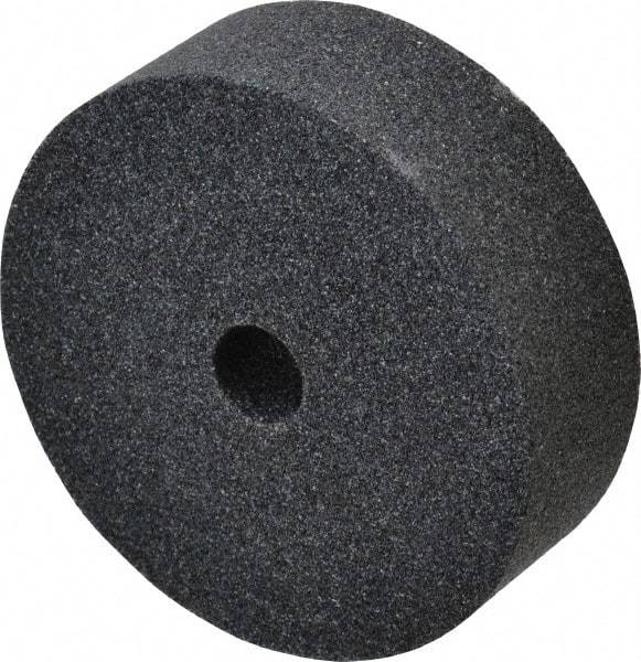 Norton - 60 Grit Silicon Carbide Type 1 Internal Grinding Wheel - 3" Diam x 1/2" Hole x 1" Thick, 10,825 Max RPM, Type 1 Medium Grade, M Hardness, Vitrified Bond, No Recess - Industrial Tool & Supply