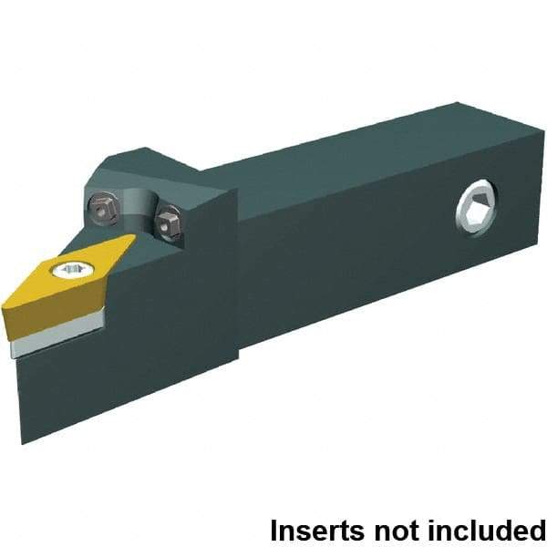 Kennametal - SVJC, Right Hand Cut, 93° Lead Angle, 25mm Shank Height x 25mm Shank Width, Neutral Rake Indexable Turning Toolholder - 115mm OAL, VBMT 16 04 08 Insert Compatibility, Series SVJC - Industrial Tool & Supply