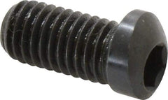 Mitee-Bite - 1/2-13 Screw, 3/8" Clamp Height, 1" Clamp Width, Knife Edge Clamps - 0.9" Extension Length, 4,000 Lb Holding Force, Carbon Steel, 6 Clamps - Industrial Tool & Supply