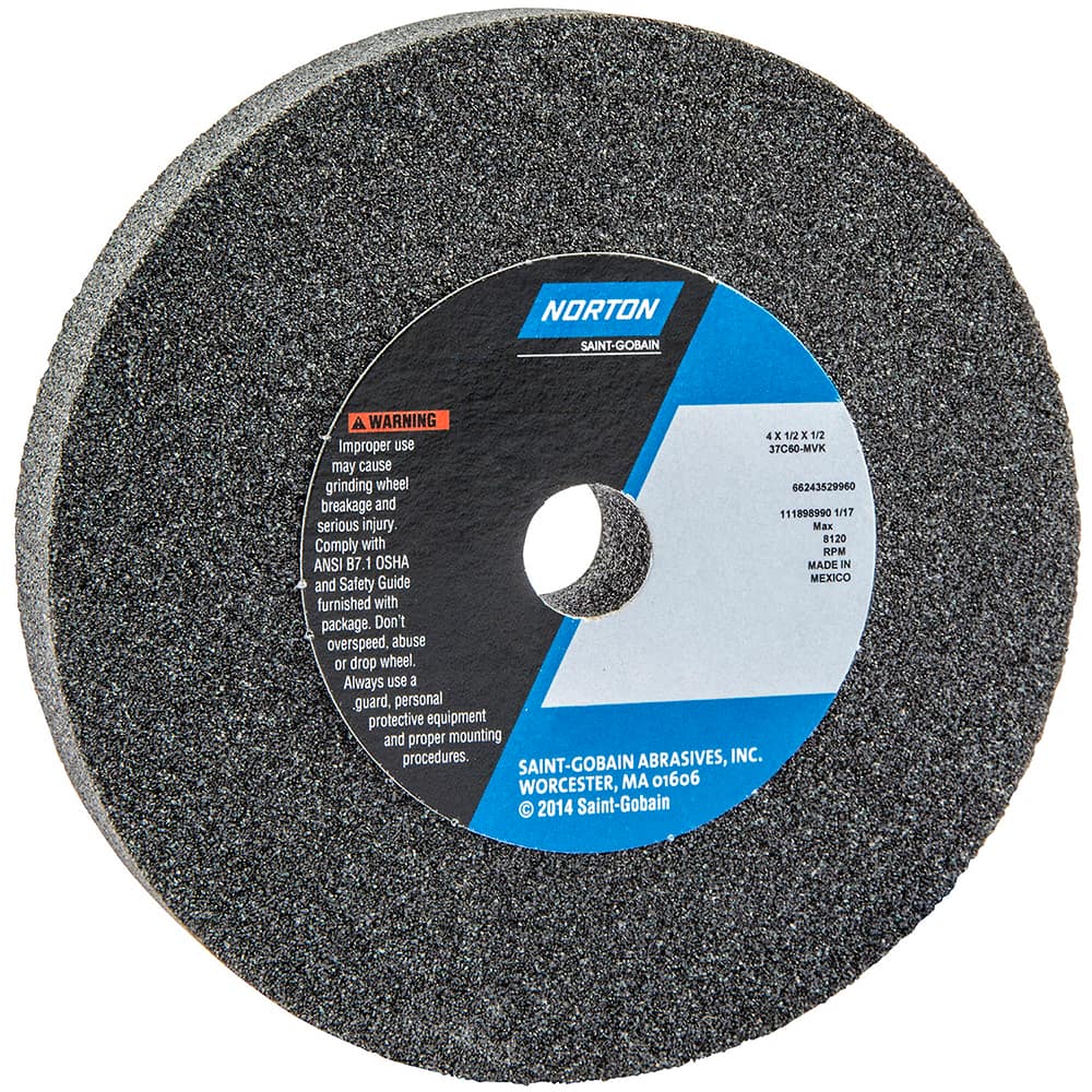Norton - Surface Grinding Wheels Wheel Diameter (Decimal Inch): 4 Wheel Diameter (Inch): 4 - Industrial Tool & Supply