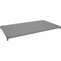Tennsco - 42" Wide, 3/4 High, Open Shelving Accessory/Component - Steel, 24" Deep, Use with Capstone Shelving - Industrial Tool & Supply