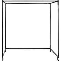 Steiner - 6' High x 6' Wide, Black Welding Screen Frame - Use with Protect-O-Screen HD Welding Booth - Industrial Tool & Supply