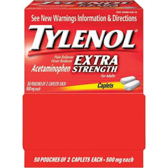 Tylenol - Tylenol Extra Strength Tablets - Headache & Pain Relief - Industrial Tool & Supply