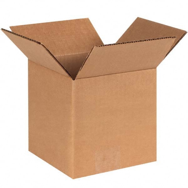 Made in USA - Pack of (25), 6" Wide x 6" Long x 6" High Moving Boxes - Industrial Tool & Supply