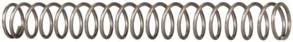 Value Collection - 0.24" OD, 0.026" Wire, 2" Free Length, Compression Spring - 2.23 Lb Spring Rating - Industrial Tool & Supply
