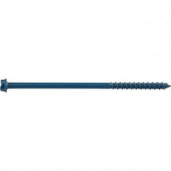 DeWALT Anchors & Fasteners - 1/4" Diam, 5 Length Under Head, Hex Drive Concrete Screw & Masonry Fastener - Industrial Tool & Supply