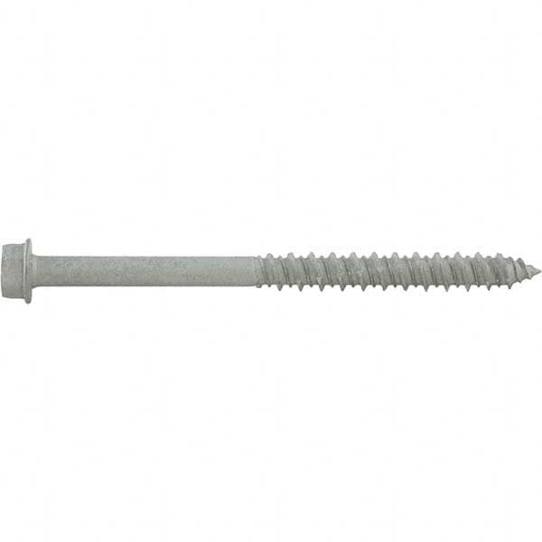 DeWALT Anchors & Fasteners - 1/4" Diam, 1-3/4 Length Under Head, Hex Drive Concrete Screw & Masonry Fastener - Industrial Tool & Supply