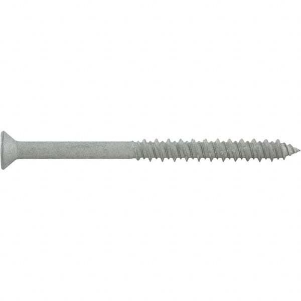 DeWALT Anchors & Fasteners - 1/4" Diam, 3-1/4 Overall Length, Phillips Drive Concrete Screw & Masonry Fastener - Industrial Tool & Supply