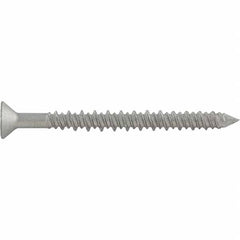 DeWALT Anchors & Fasteners - 3/16" Diam, 2-3/4 Overall Length, Phillips Drive Concrete Screw & Masonry Fastener - Industrial Tool & Supply