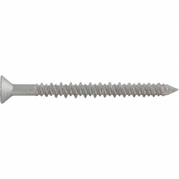 DeWALT Anchors & Fasteners - 3/16" Diam, 3-3/4 Overall Length, Phillips Drive Concrete Screw & Masonry Fastener - Industrial Tool & Supply