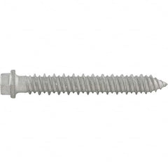 DeWALT Anchors & Fasteners - 5/16" Diam, 3-1/4 Length Under Head, Hex Drive Concrete Screw & Masonry Fastener - Industrial Tool & Supply