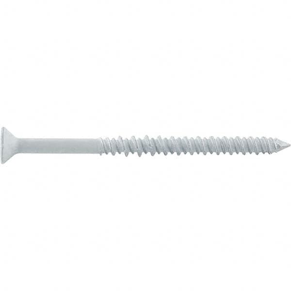DeWALT Anchors & Fasteners - 3/16" Diam, 3-3/4 Overall Length, Phillips Drive Concrete Screw & Masonry Fastener - Industrial Tool & Supply