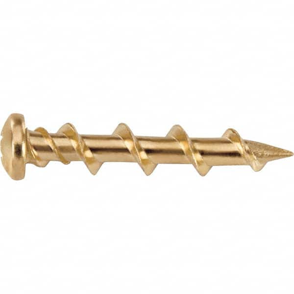 DeWALT Anchors & Fasteners - 1/4" Diam, 1-1/4 Length Under Head, Phillips Drive Concrete Screw & Masonry Fastener - Industrial Tool & Supply