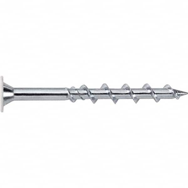 DeWALT Anchors & Fasteners - 1/4" Diam, 2-1/4 Overall Length, Phillips Drive Concrete Screw & Masonry Fastener - Industrial Tool & Supply