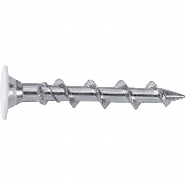 DeWALT Anchors & Fasteners - 1/4" Diam, 1-1/2 Overall Length, Phillips Drive Concrete Screw & Masonry Fastener - Industrial Tool & Supply
