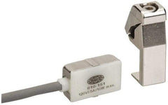 De-Sta-Co - SPST Output, Normally Open, Reed, MOV & LED Sensor, 0.5 Max Amps, 5 to 120 Volts, Power Clamp Switch - 3.5 Volts Max Drop, AC/DC Current, 0.93" Long x 0.53" Wide x 0.37" High, 9 Ft Long Wire - Industrial Tool & Supply