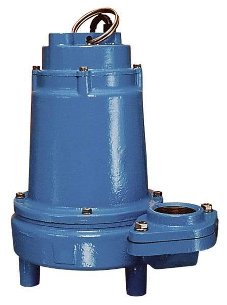 Little Giant Pumps - 1/2 hp, 12.5 Amp Rating, 115 Volts, Nonautomatic Operation, Effluent Pump - 1 Phase, Cast Iron Housing - Industrial Tool & Supply