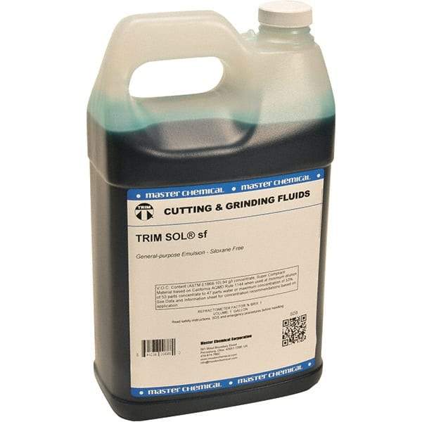 Master Fluid Solutions - 1 Gal Jug Cutting & Grinding Fluid - Liquid - Industrial Tool & Supply