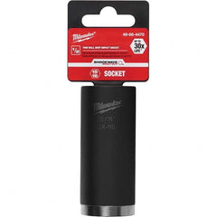 Milwaukee Tool - 1/2" Drive 15/16" Universal Thin Wall Nonsparking Deep Impact Socket - Industrial Tool & Supply