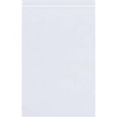 Value Collection - Pack of (500), 10 x 24" 2 mil Reclosable Poly Bags - Industrial Tool & Supply