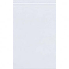 Value Collection - Pack of (1000), 6 x 30" 2 mil Reclosable Poly Bags - Industrial Tool & Supply