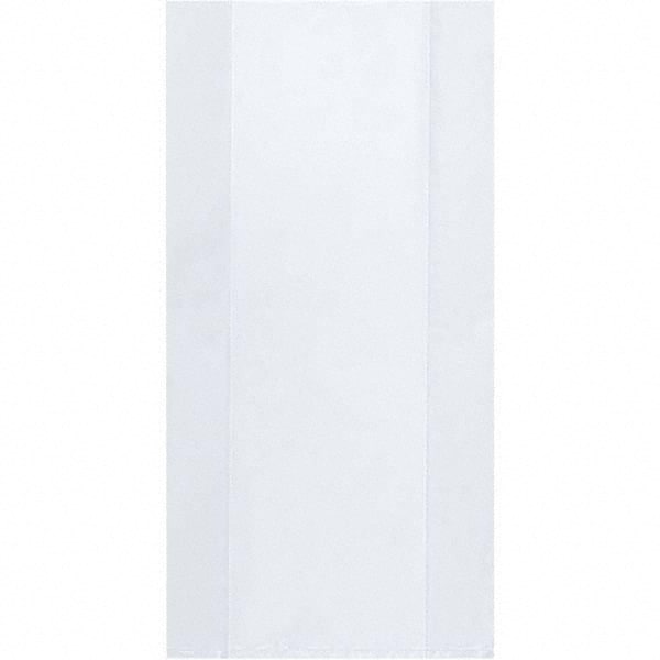 Value Collection - Pack of (500), 10 x 24", 3 mil Gusseted Poly Bags - Industrial Tool & Supply