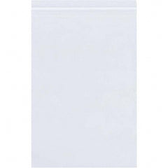 Value Collection - Pack of (1000), 4 x 24" 4 mil Reclosable Poly Bags - Industrial Tool & Supply