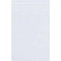 Value Collection - Pack of (1000), 5 x 24" 4 mil Reclosable Poly Bags - Industrial Tool & Supply