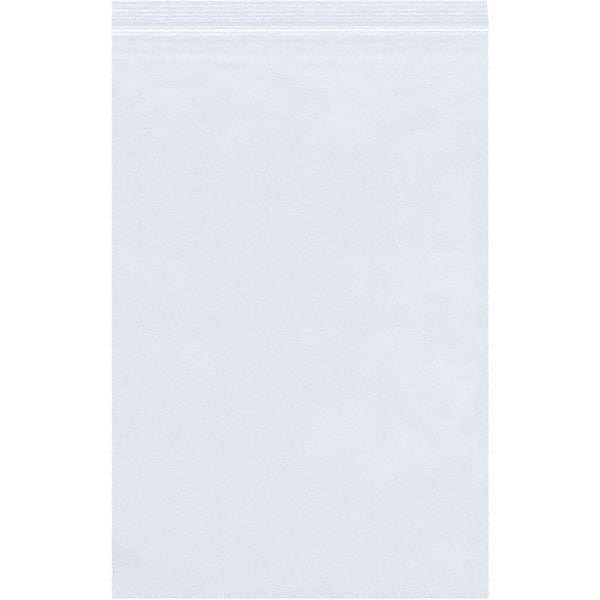 Value Collection - Pack of (500), 8 x 30" 4 mil Reclosable Poly Bags - Industrial Tool & Supply