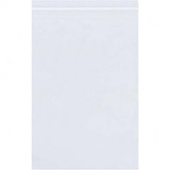 Value Collection - Pack of (500), 8 x 30" 4 mil Reclosable Poly Bags - Industrial Tool & Supply