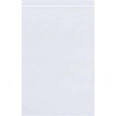 Value Collection - Pack of (1000), 4 x 8" 2 mil Reclosable Poly Bags - Industrial Tool & Supply