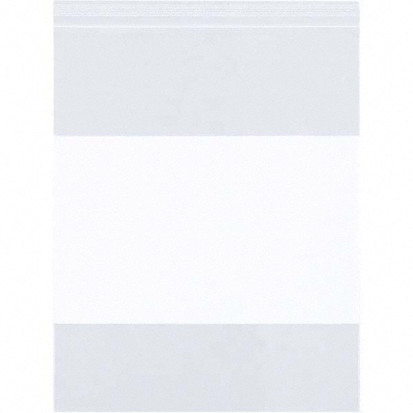 Value Collection - Pack of (1000), 7 x 8" 4 mil Reclosable Poly Bags - Industrial Tool & Supply