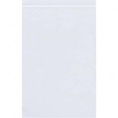 Value Collection - Pack of (100), 18 x 24" 6 mil Reclosable Poly Bags - Industrial Tool & Supply