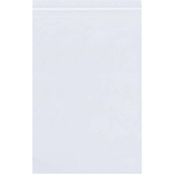 Value Collection - Pack of (1000), 4 x 24" 2 mil Reclosable Poly Bags - Industrial Tool & Supply